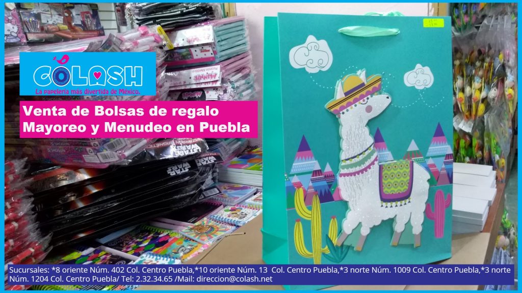 Ministro Elucidación Impulso ✓ Bolsas de regalo: Venta de mayoreo y menudeo en la ciudad de Puebla -  papeleria